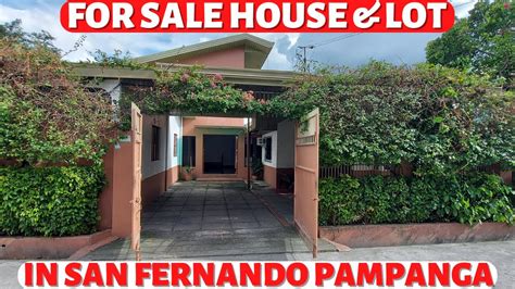 City of San Fernando, Pampanga House and lot For Sale.